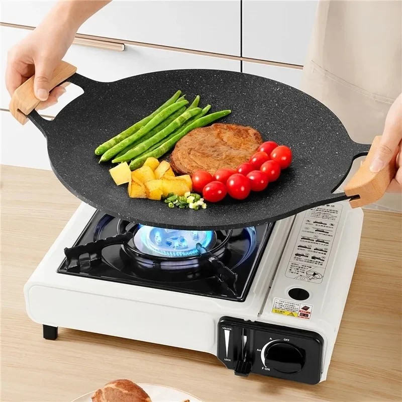 Korean Bbq Grill - تصميم جديد: مقلاة شواء دائرية غير